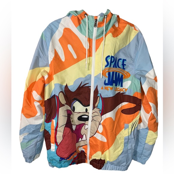 Members Only x Looney Tunes Windbreaker Jacket Space Jam Tune Squad - Picture 2 of 6
